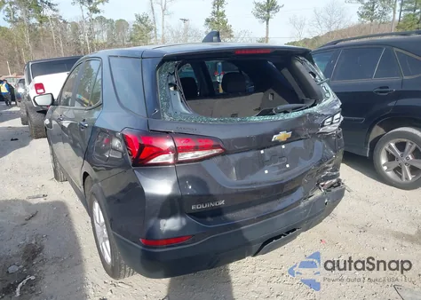 2022 Chevrolet Equinox Awd Ls из США, поврежденный, VIN 3GNAXSEV3NS238450